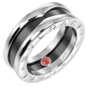 Pre-owned Metal rings Bvlgari Vintage , Gray , Dames