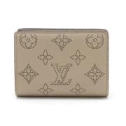 Pre-owned Leather wallets Louis Vuitton Vintage , Gray , Dames