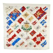 Pre-owned Canvas scarves Hermès Vintage , Multicolor , Dames