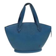 Pre-owned Leather louis-vuitton-bags Louis Vuitton Vintage , Blue , Da...