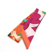 Pre-owned Canvas scarves Hermès Vintage , Multicolor , Dames