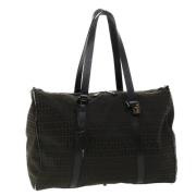 Pre-owned Canvas fendi-bags Fendi Vintage , Black , Dames