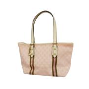 Pre-owned Canvas gucci-bags Gucci Vintage , Pink , Dames