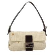 Pre-owned Canvas fendi-bags Fendi Vintage , Beige , Dames