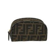 Pre-owned Canvas fendi-bags Fendi Vintage , Brown , Dames