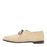 Pre-owned Raffia flats Dolce & Gabbana Pre-owned , Beige , Heren