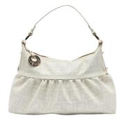 Pre-owned Canvas fendi-bags Fendi Vintage , White , Dames