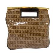 Pre-owned Canvas fendi-bags Fendi Vintage , Brown , Dames