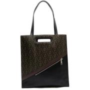 Pre-owned Canvas fendi-bags Fendi Vintage , Brown , Dames