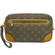 Pre-owned Canvas louis-vuitton-bags Louis Vuitton Vintage , Brown , Da...