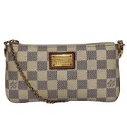 Pre-owned Canvas louis-vuitton-bags Louis Vuitton Vintage , White , Da...