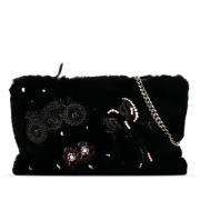 Pre-owned Fur shoulder-bags Miu Miu Pre-owned , Black , Dames