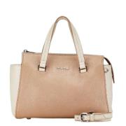 Pre-owned Leather handbags Miu Miu Pre-owned , Beige , Dames