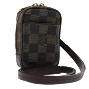 Pre-owned Canvas louis-vuitton-bags Louis Vuitton Vintage , Brown , Da...