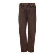 Sasha Jeans - Stijlvolle Denim Collectie Samsøe Samsøe , Brown , Dames