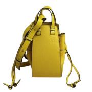 Pre-owned Leather handbags Loewe Pre-owned , Yellow , Dames