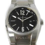 Pre-owned Stainless Steel watches Bvlgari Vintage , Black , Dames