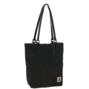 Pre-owned Canvas fendi-bags Fendi Vintage , Black , Dames