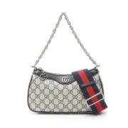 Pre-owned Leather gucci-bags Gucci Vintage , Blue , Dames