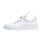 Low Top Ripple Nappa White Filling Pieces , White , Heren