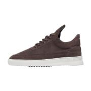 Low Top Suede Brown Filling Pieces , Brown , Heren