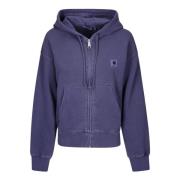 Hooded Nelson Jack Sweatshirt Carhartt Wip , Blue , Dames