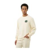 Sweatshirt Gowtu Antique White Filling Pieces , White , Heren