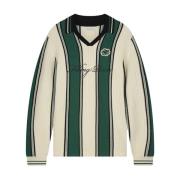 Knit Football Jersey Green Filling Pieces , Green , Heren