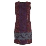 Pre-owned Wool dresses Dolce & Gabbana Pre-owned , Purple , Dames