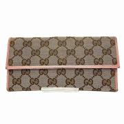 Pre-owned Canvas wallets Gucci Vintage , Multicolor , Dames