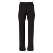 Maatwerk Gebreide Broek Karl Lagerfeld , Black , Dames