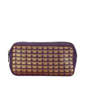 Pre-owned Leather pouches Bottega Veneta Vintage , Purple , Dames