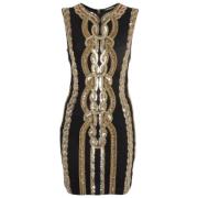 Pre-owned Mesh dresses Balmain Pre-owned , Black , Dames