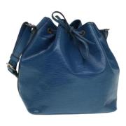 Pre-owned Leather louis-vuitton-bags Louis Vuitton Vintage , Blue , Da...