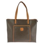 Pre-owned Canvas handbags Celine Vintage , Brown , Dames