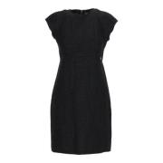 Pre-owned Fabric dresses Chanel Vintage , Black , Dames