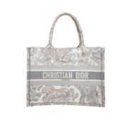 Pre-owned Canvas dior-bags Dior Vintage , Gray , Dames