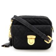 Pre-owned Canvas crossbody-bags Prada Vintage , Black , Dames