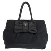 Pre-owned Canvas totes Prada Vintage , Black , Dames