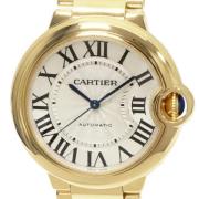 Pre-owned Metal watches Cartier Vintage , Yellow , Dames