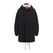 Zwarte Winterjas voor Mannen Junya Watanabe , Black , Heren