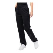 Zwarte Sweatpants met Elastische Tailleband Armani Exchange , Black , ...