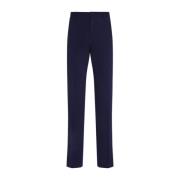 Blauwe Winter Chino Broek Ermenegildo Zegna , Blue , Heren