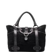 Pre-owned Canvas handbags Celine Vintage , Black , Dames