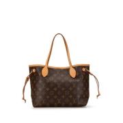 Pre-owned Canvas louis-vuitton-bags Louis Vuitton Vintage , Brown , Da...