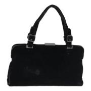 Pre-owned Canvas prada-bags Prada Vintage , Black , Dames