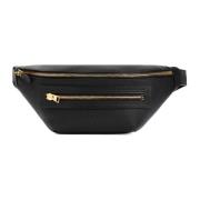 Zwarte heuptas met stijl 1N001 Tom Ford , Black , Heren