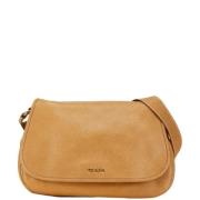 Pre-owned Leather prada-bags Prada Vintage , Beige , Dames