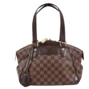 Pre-owned Leather handbags Louis Vuitton Vintage , Brown , Dames