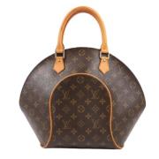 Pre-owned Leather handbags Louis Vuitton Vintage , Brown , Dames